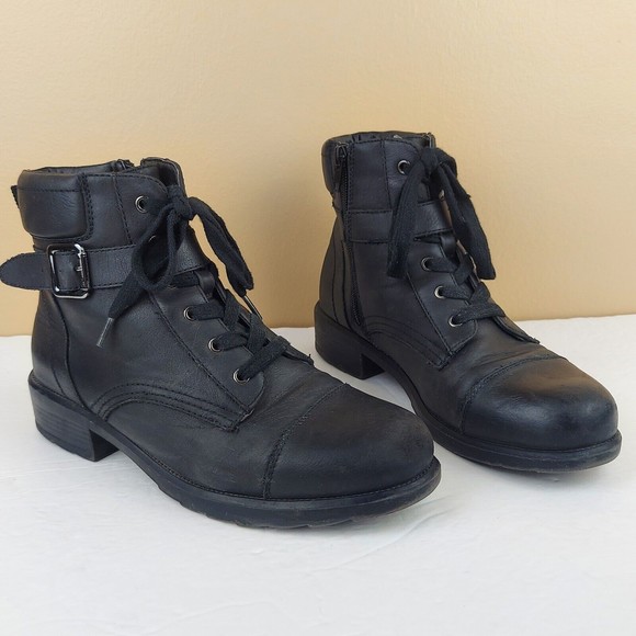 Madden Girl Shoes Madden Girl Dennie Womens Size 85 Black Combat
